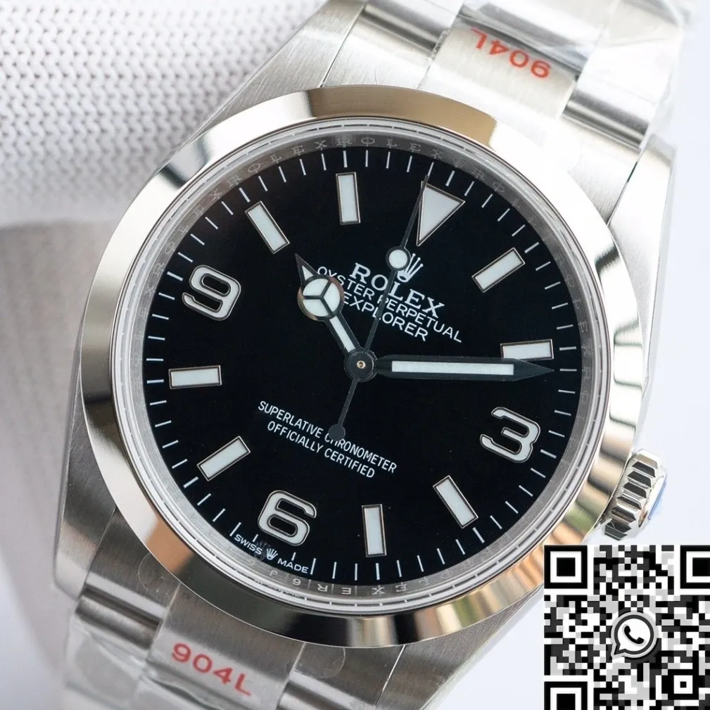 Rolex Explorer M124270-0001 Black Dial Size 36mm Watch EW Factory OdorResistant 2803