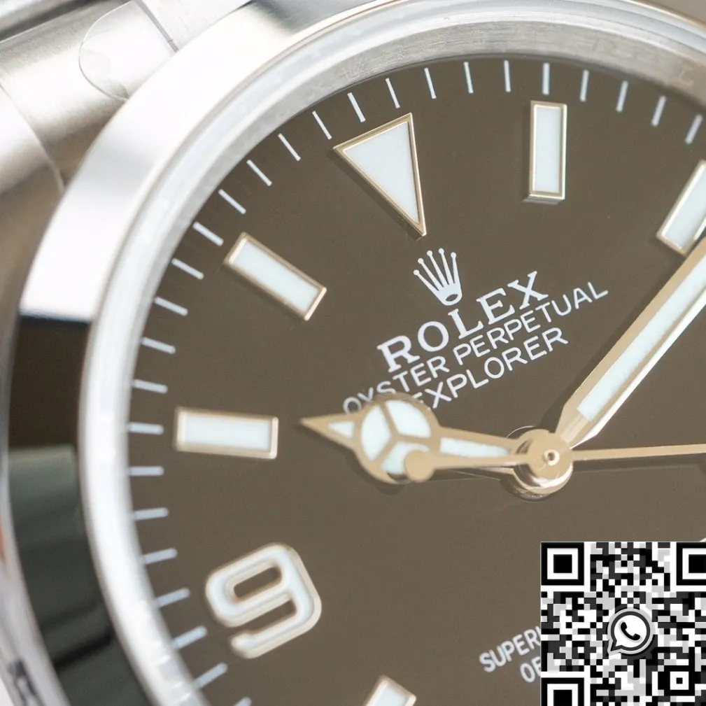 Rolex Explorer M124270-0001 Black Dial Size 36mm Watch EW Factory OdorResistant 2803