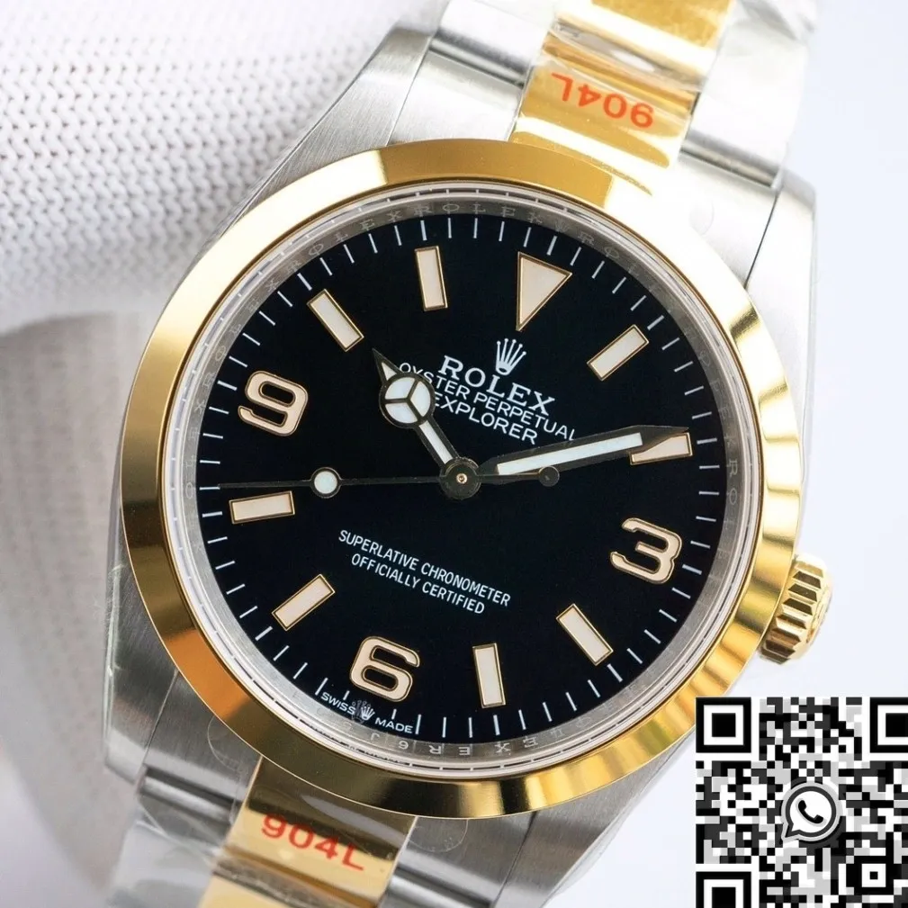 MultiPurpose Rolex Explorer M124273-0001 Black Dial Size 40mm Watch EW Factory 2804
