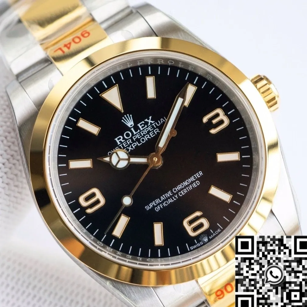 MultiPurpose Rolex Explorer M124273-0001 Black Dial Size 40mm Watch EW Factory 2804