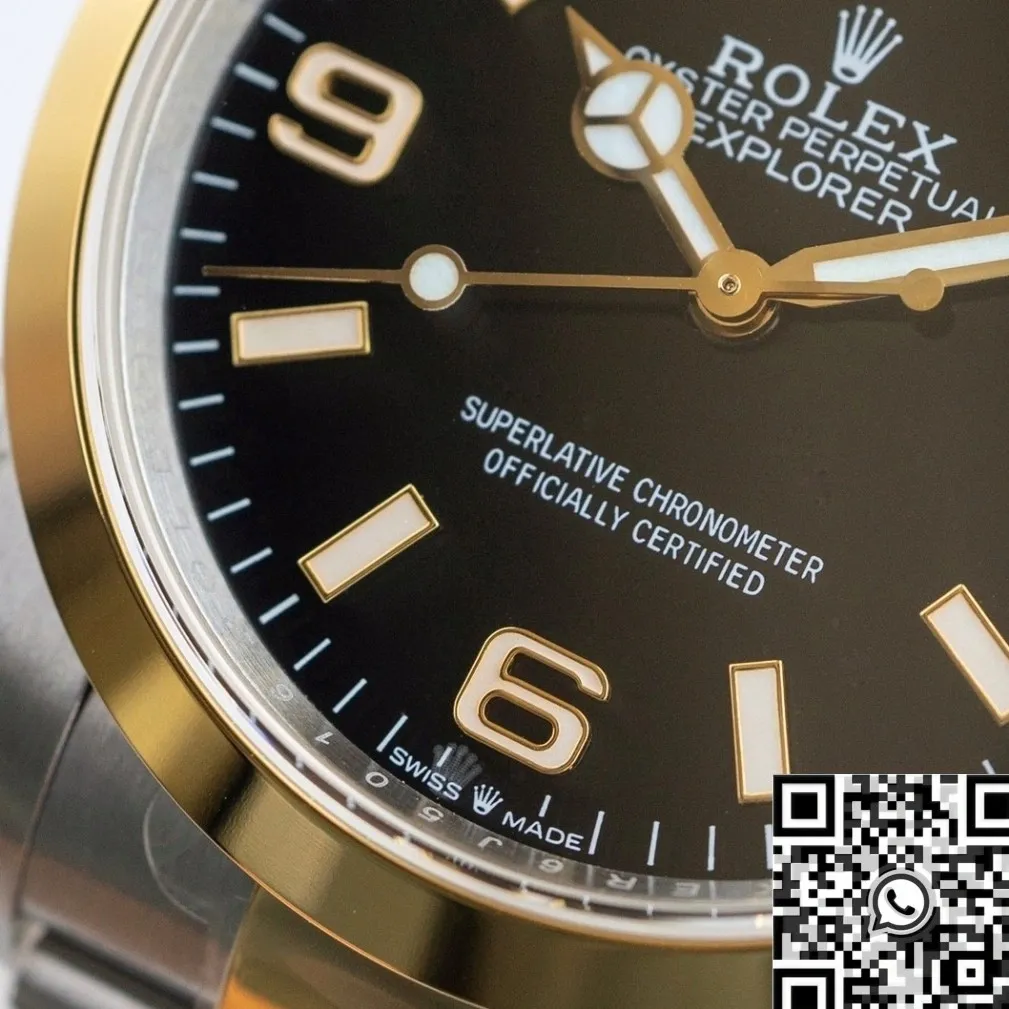 MultiPurpose Rolex Explorer M124273-0001 Black Dial Size 40mm Watch EW Factory 2804