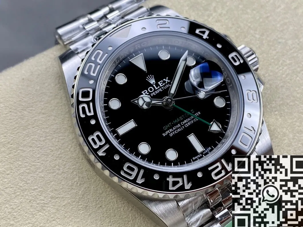 Rolex GMT Master II 116713LN Black Dial Watch ARF Factory Breathable 2153