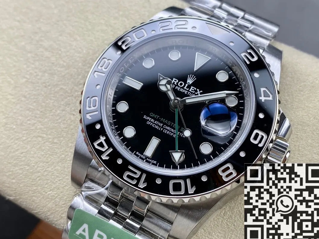 Rolex GMT Master II 116713LN Black Dial Watch ARF Factory Breathable 2153