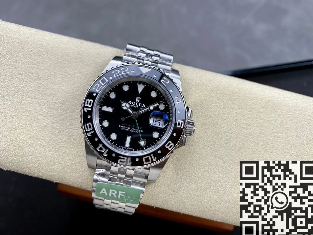 Rolex GMT Master II 116713LN Black Dial Watch ARF Factory Breathable 2153