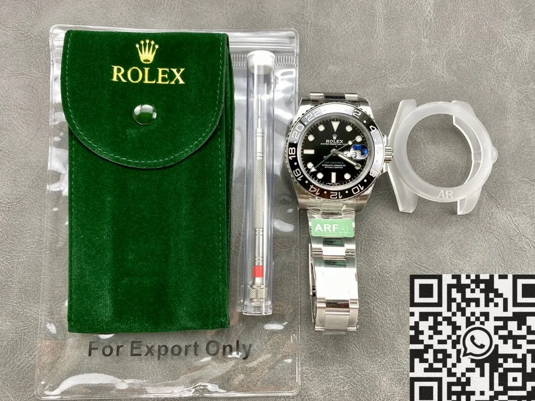 Rolex GMT Master II 116713LN Black Dial Watch ARF Factory Breathable 2153