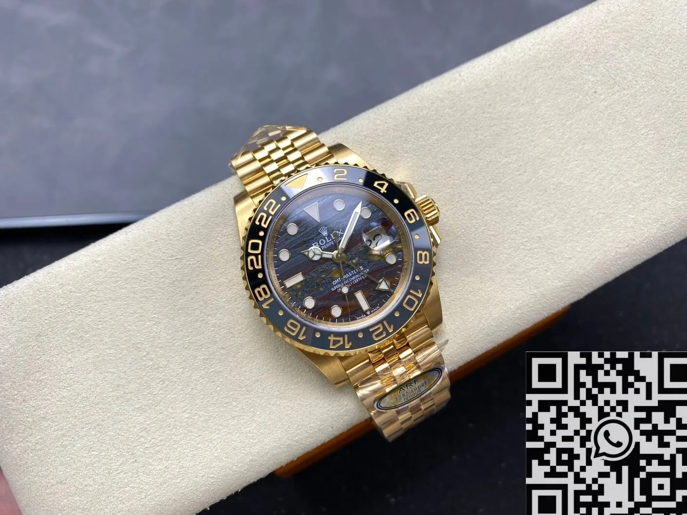 Rolex GMT Master II 126718GRNR-0002 Gold Watch 3285 Automatic Movement ARF Factory Modern 2155