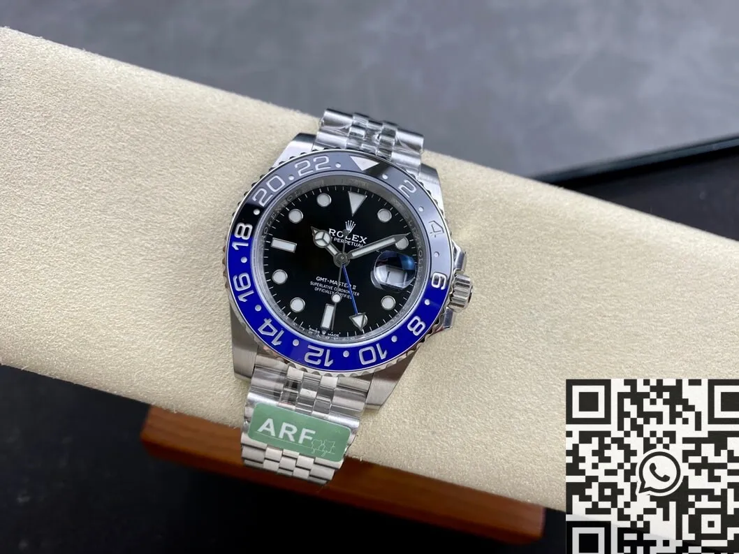 SmoothTexture Rolex GMT Master II M126710BLNR-0002 Batman Watch ARF Factory 2156