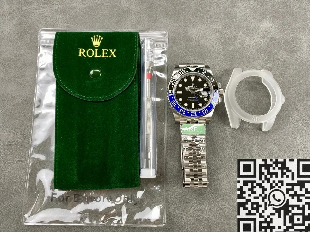 SmoothTexture Rolex GMT Master II M126710BLNR-0002 Batman Watch ARF Factory 2156