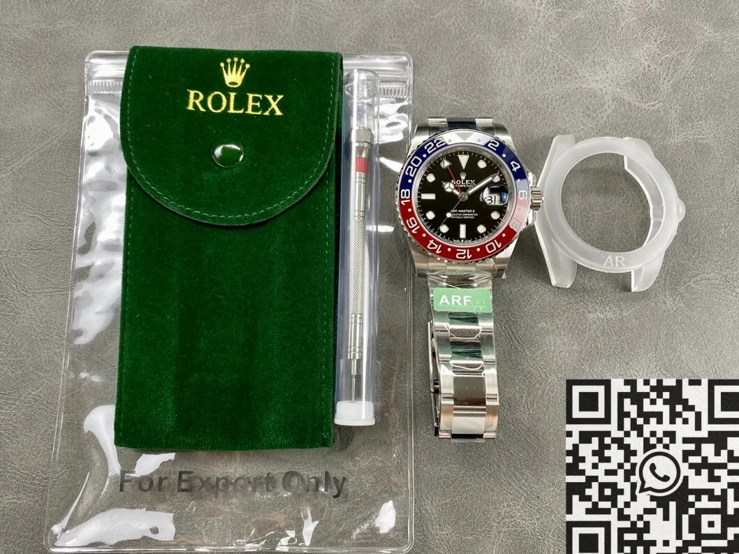 Practical Rolex GMT Master II M126710BLRO-0002 Pepsi V3 Watch ARF Factory 2159