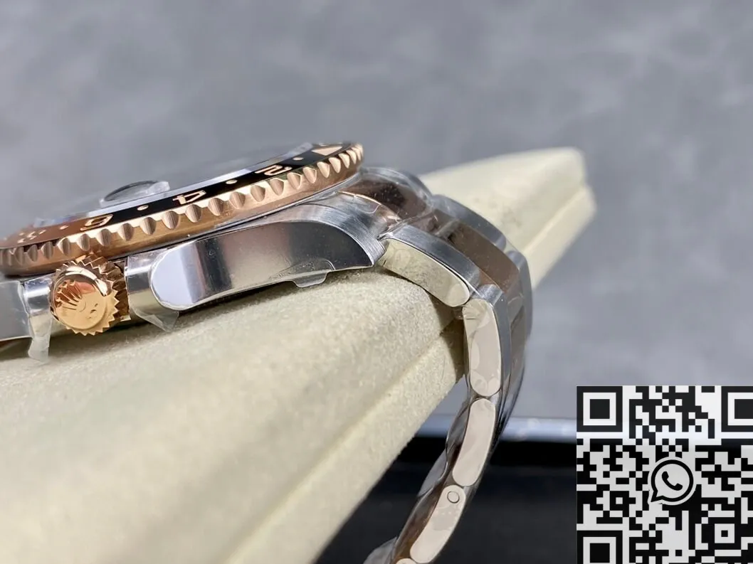 Breathable Rolex GMT Master II M126711CHNR-0002 Rose Gold Watch ARF Factory 2161