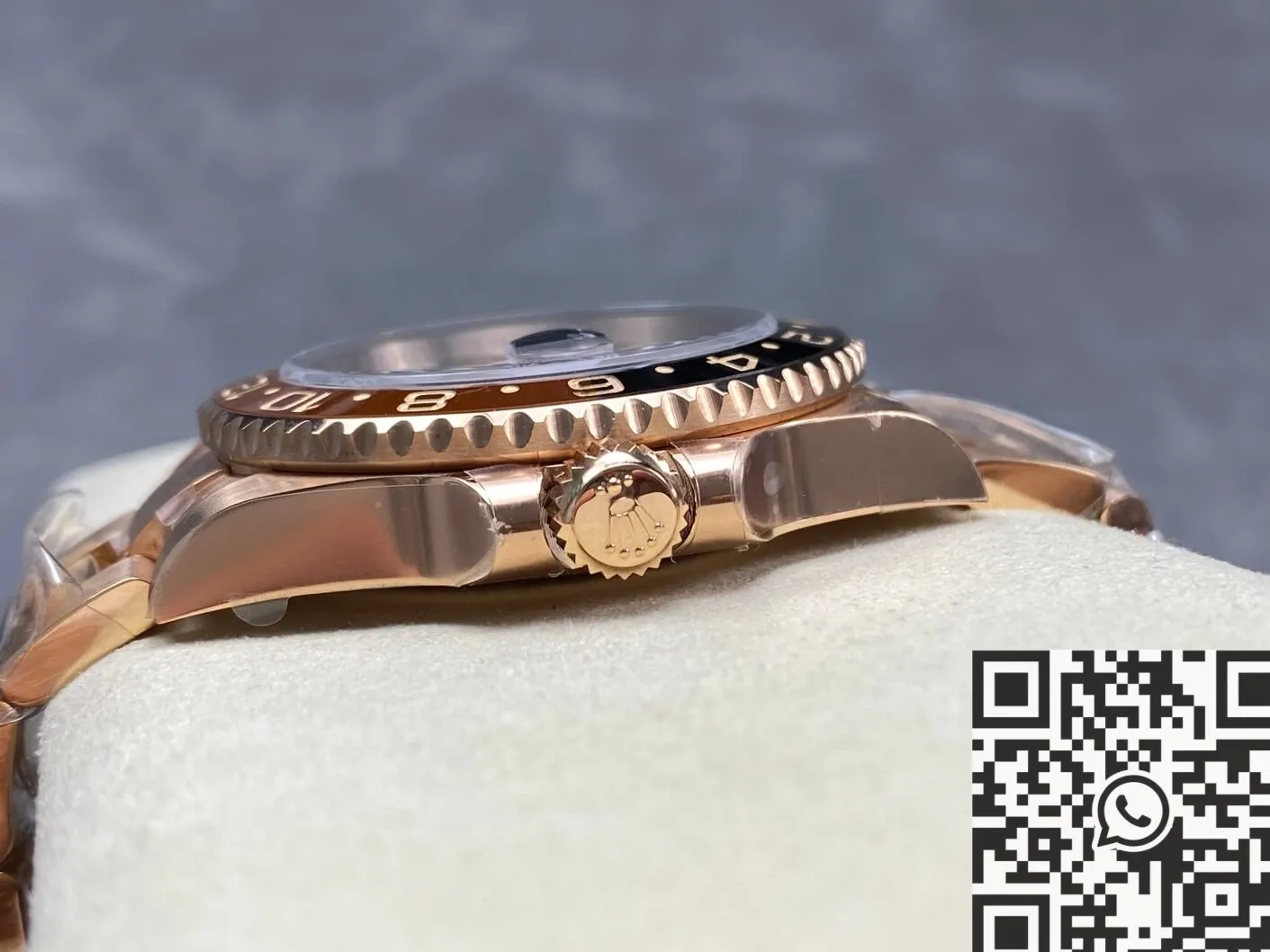Rolex GMT Master II M126715CHNR-0002 Rose Gold Watch 3285 Automatic Movement ARF Factory Supportive 2164