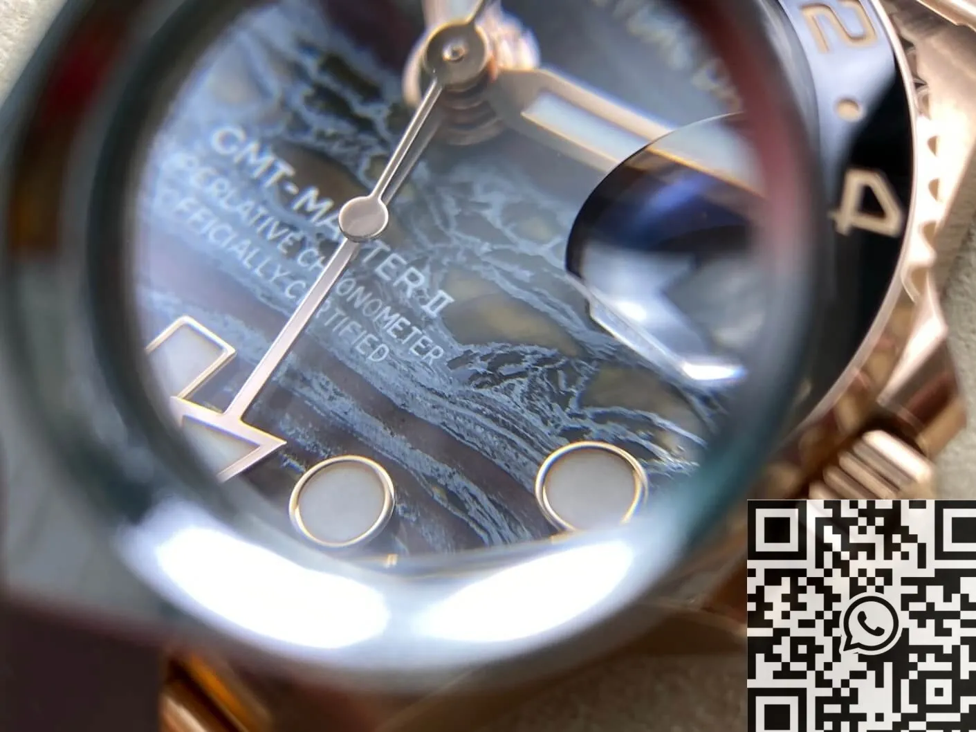 Rolex GMT Master II M126715CHNR-0002 Rose Gold Watch 3285 Automatic Movement ARF Factory Supportive 2164