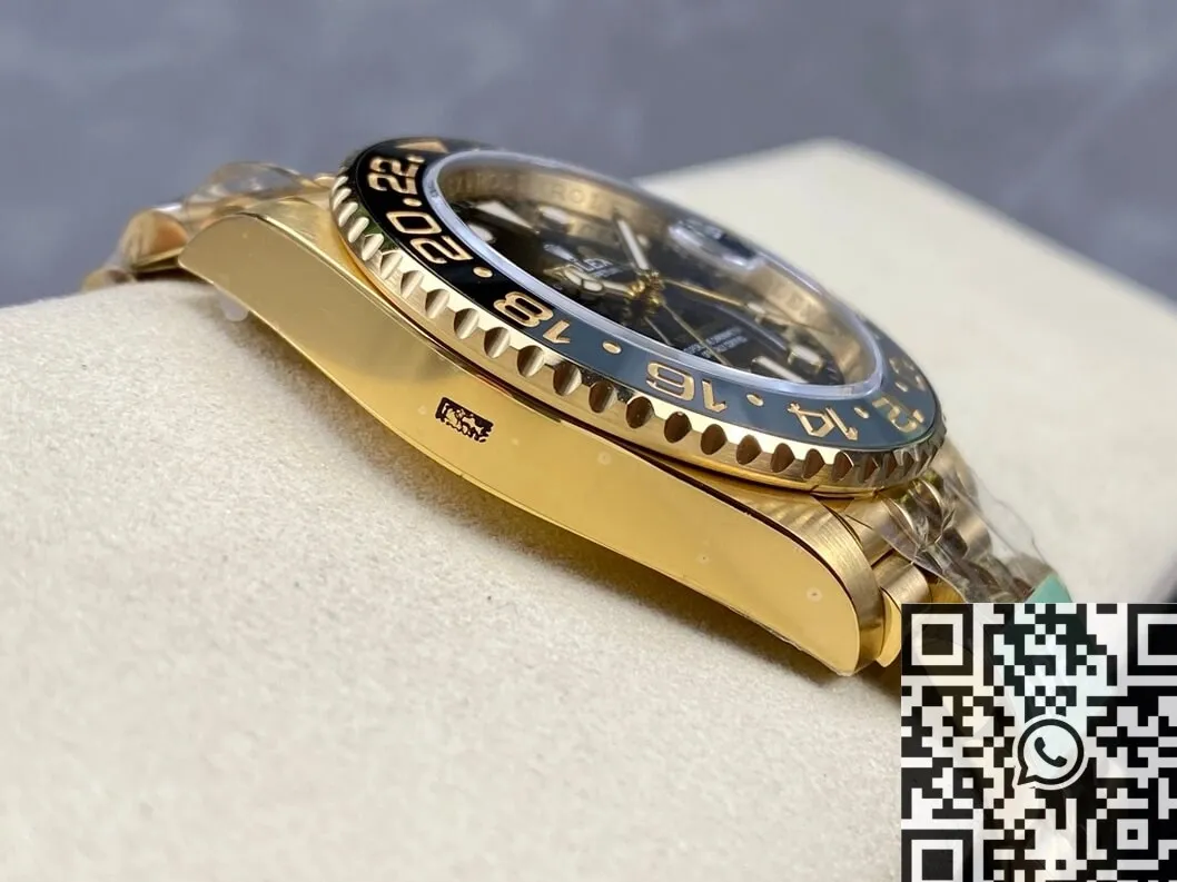 Rolex GMT Master II M126718GRNR-0001 Gold Watch ARF Factory WaterResistant 2163