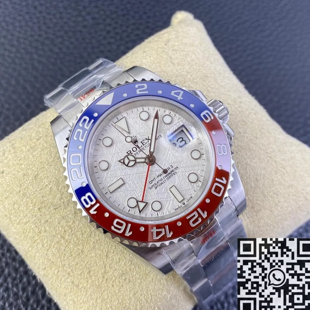 Rolex GMT Master II M126719BLRO-0002 Silver Gray Dial Watch APF Factory TravelReady 2108
