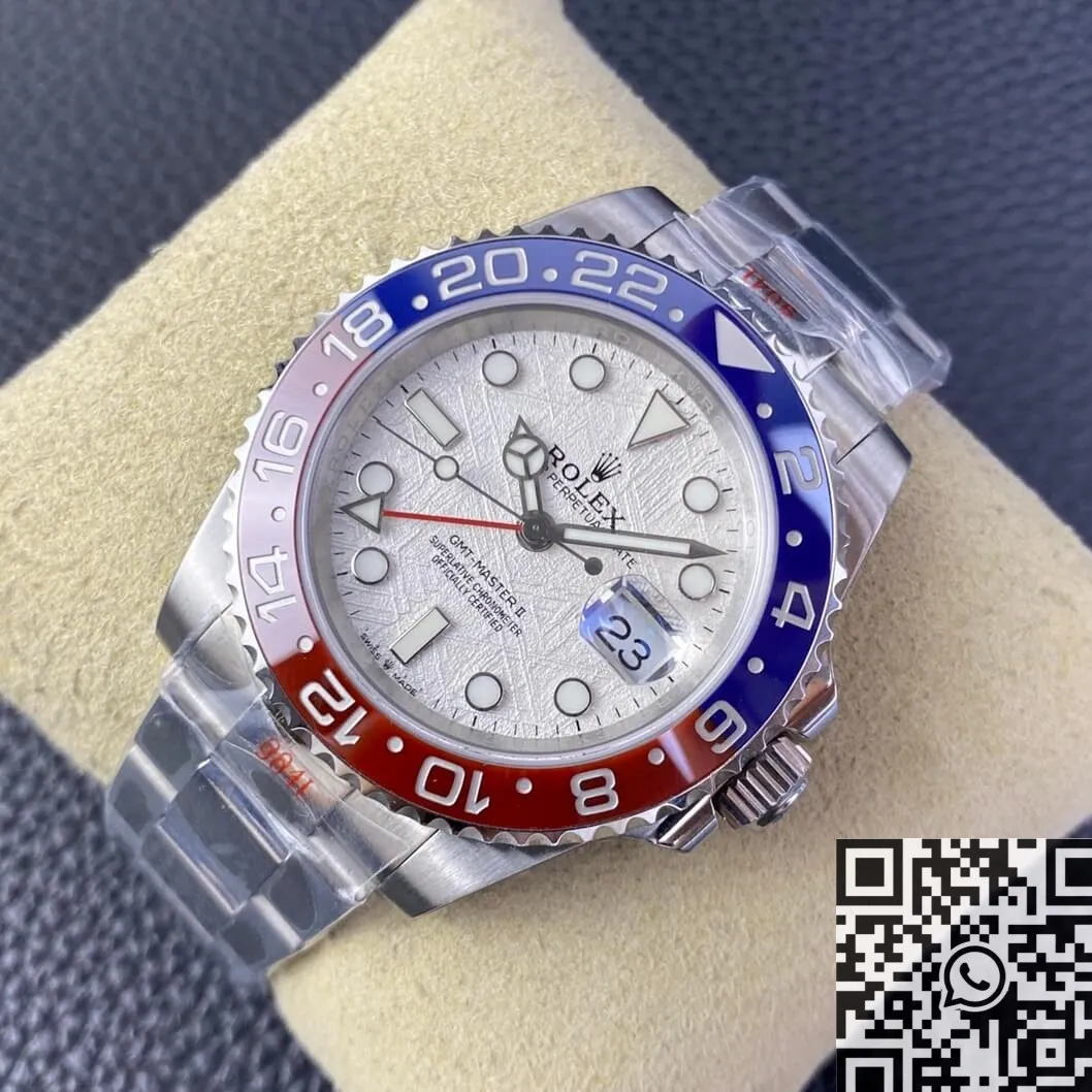 Rolex GMT Master II M126719BLRO-0002 Silver Gray Dial Watch APF Factory TravelReady 2108