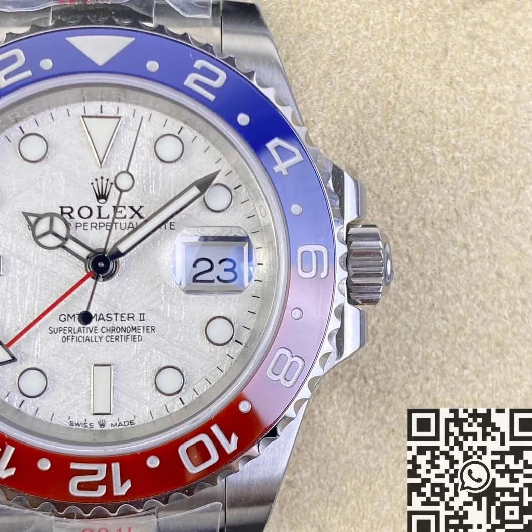 Rolex GMT Master II M126719BLRO-0002 Silver Gray Dial Watch APF Factory TravelReady 2108
