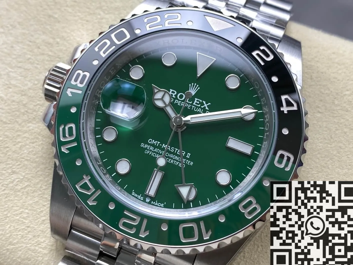 Rolex GMT Master II M126720VTNR-0001 Five-bead Watchband ARF Factory Reliable 2165