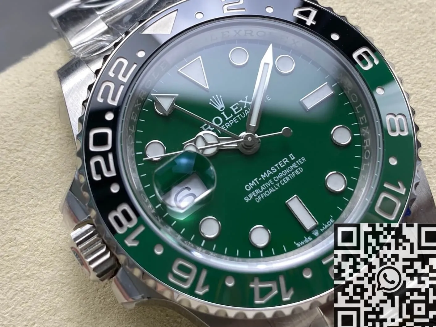 Rolex GMT Master II M126720VTNR-0001 Sprite Bezel 3285 ARF Factory Cozy 2166