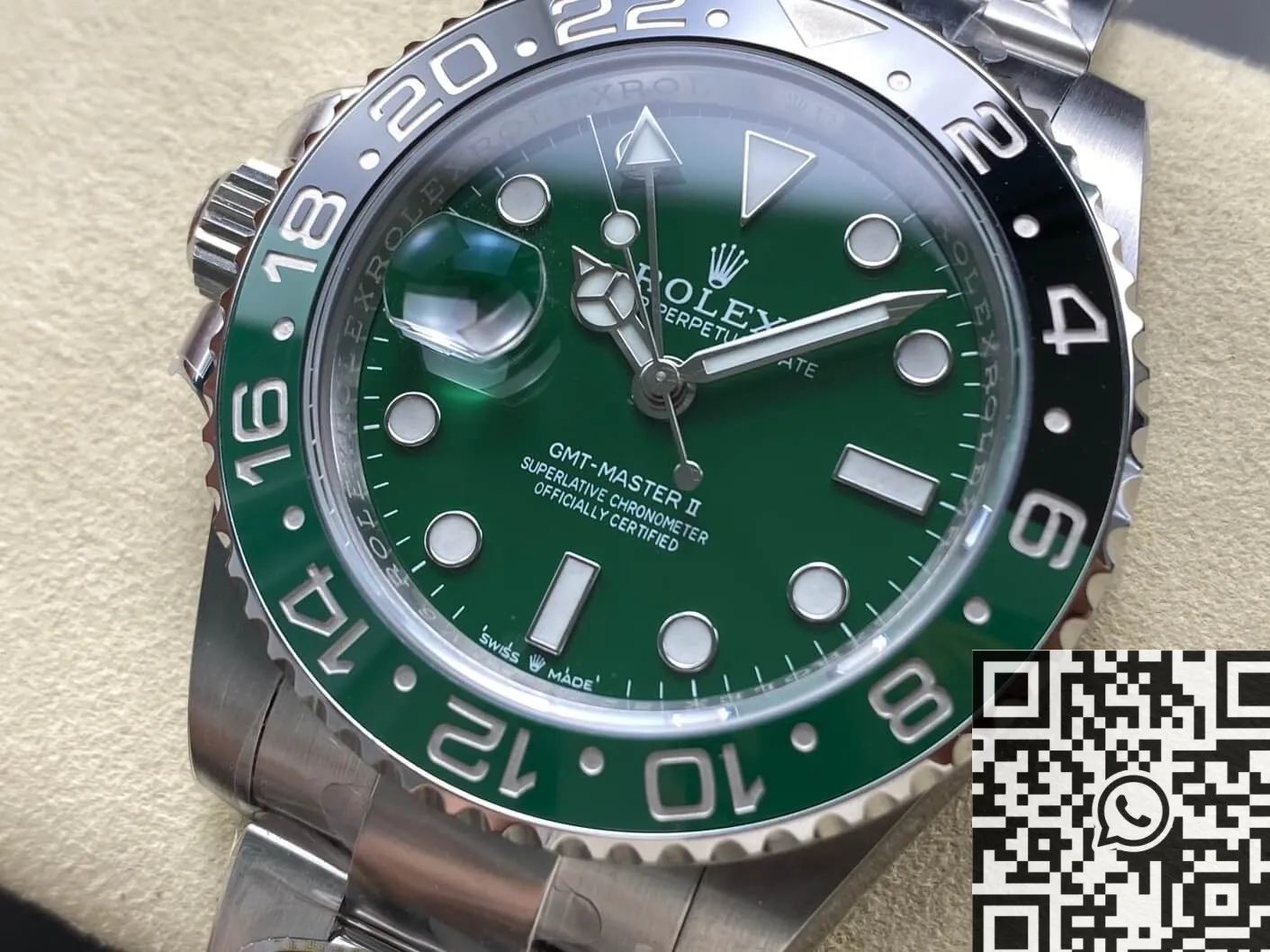 Rolex GMT Master II M126720VTNR-0001 Sprite Bezel 3285 ARF Factory Cozy 2166