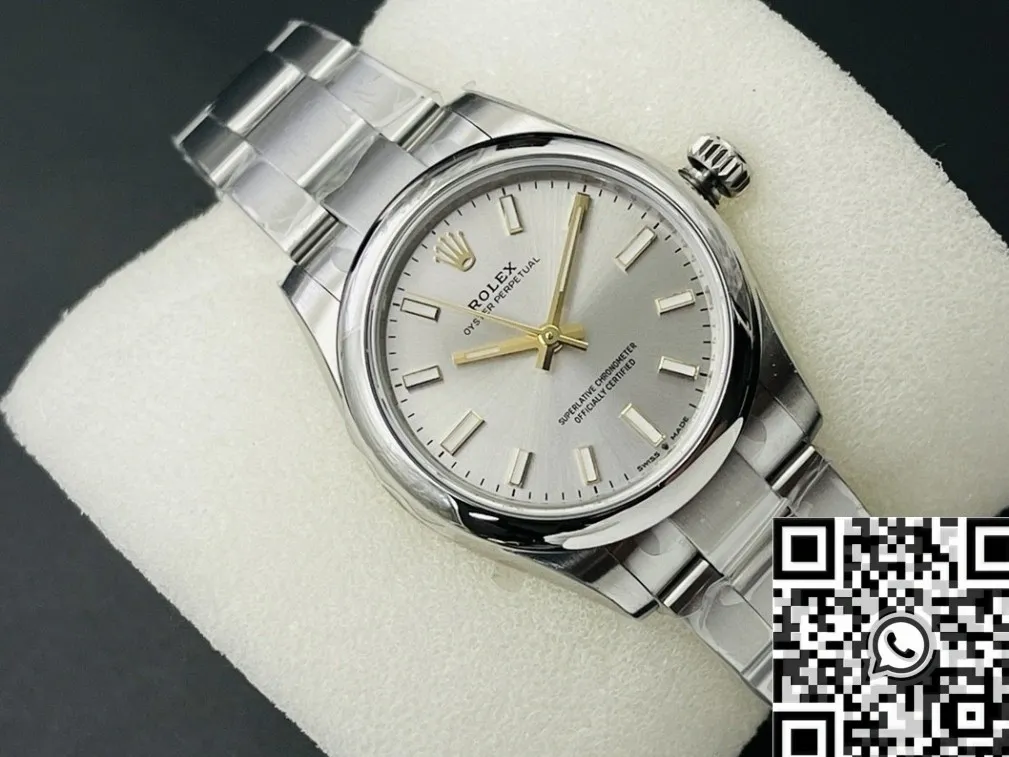 Rolex Oyster Perpetual M126000-0001 Silver Dial Size 36mm Watch EW Factory FreshLook 2815