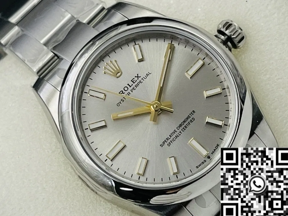 Rolex Oyster Perpetual M126000-0001 Silver Dial Size 36mm Watch EW Factory FreshLook 2815