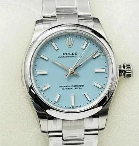 Rolex Oyster Perpetual M126000-0006 Tiffany Blue Dial Size 36mm Watch EW Factory AllSeason 2818
