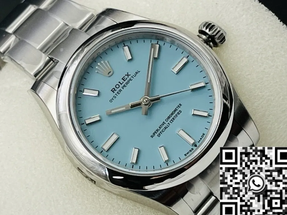 Rolex Oyster Perpetual M126000-0006 Tiffany Blue Dial Size 36mm Watch EW Factory AllSeason 2818