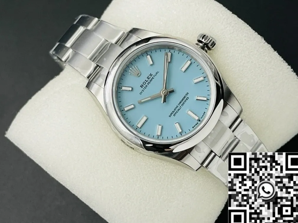 Rolex Oyster Perpetual M126000-0006 Tiffany Blue Dial Size 36mm Watch EW Factory AllSeason 2818