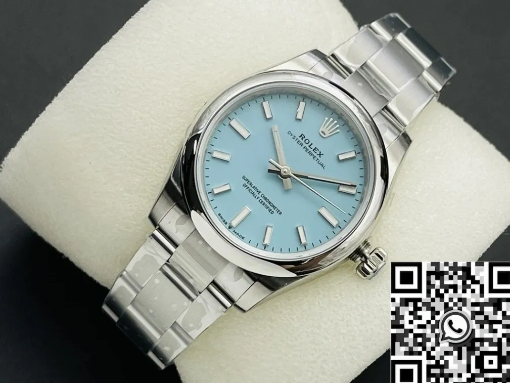 Rolex Oyster Perpetual M126000-0006 Tiffany Blue Dial Size 36mm Watch EW Factory AllSeason 2818