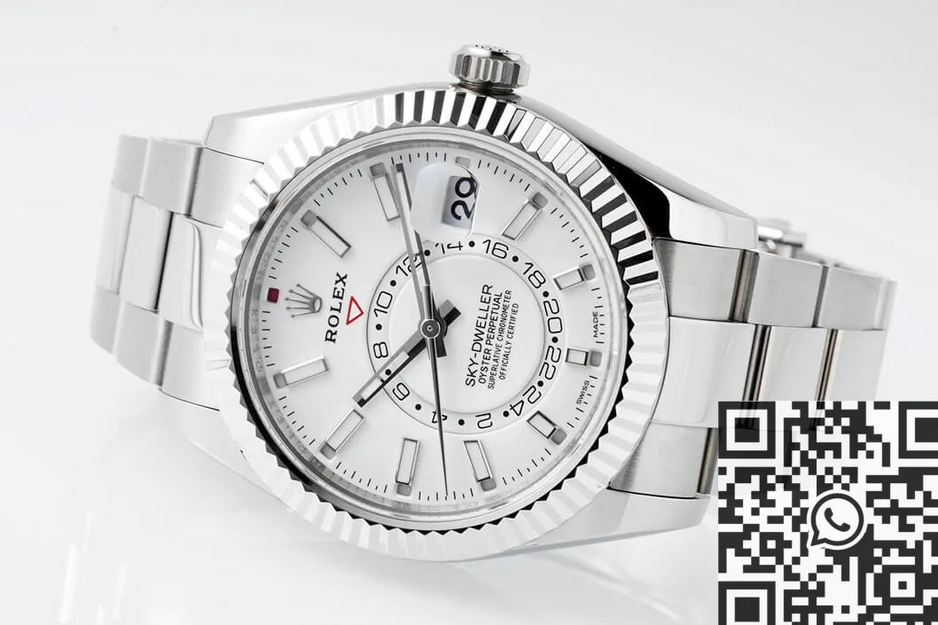 BestValue Rolex Sky Dweller M326934-0001 White Dial Watch ZF Factory 2299