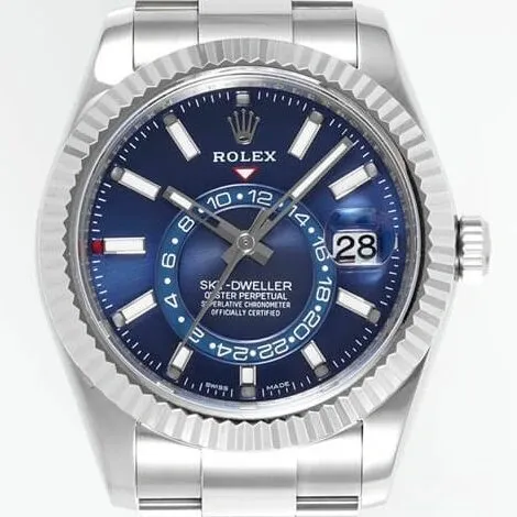 ZipUp Rolex Sky Dweller M326934-0003 Dark Blue Dial Watch ZF Factory 2301