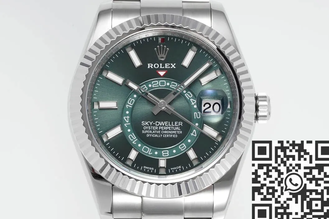 Rolex Sky Dweller M326934 Mint Green Dial Watch ZF Factory Original 2297