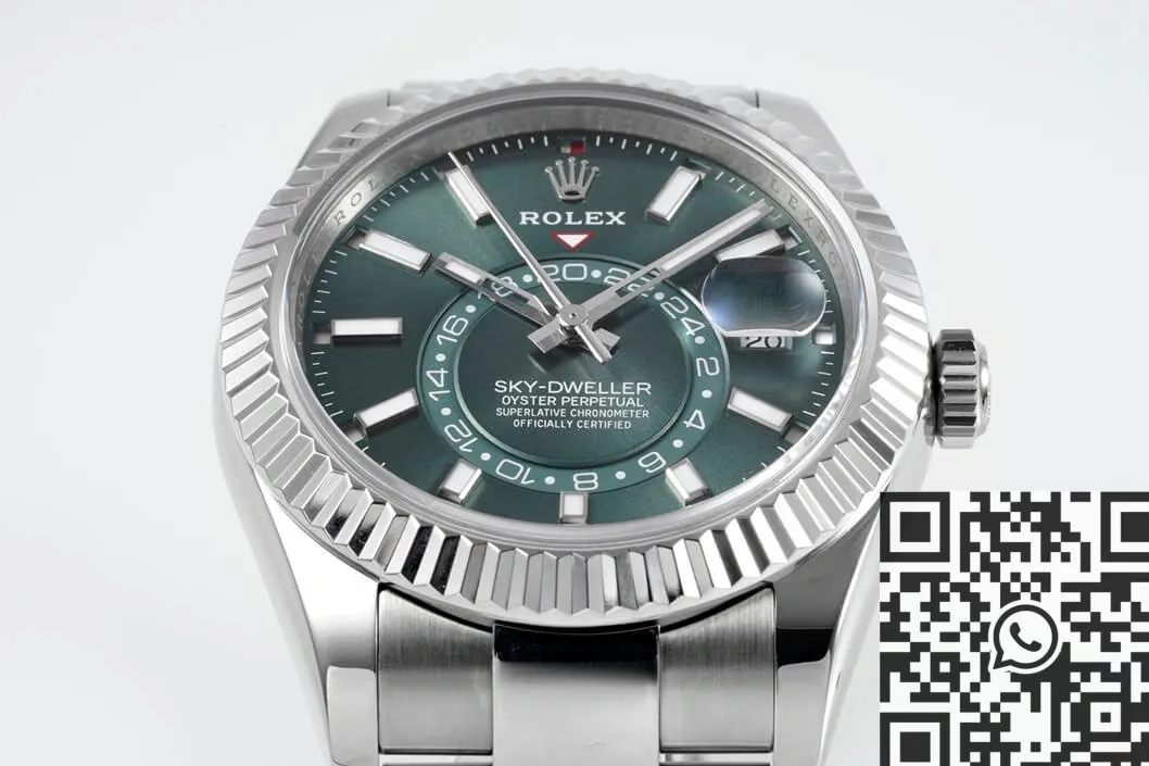 Rolex Sky Dweller M326934 Mint Green Dial Watch ZF Factory Original 2297