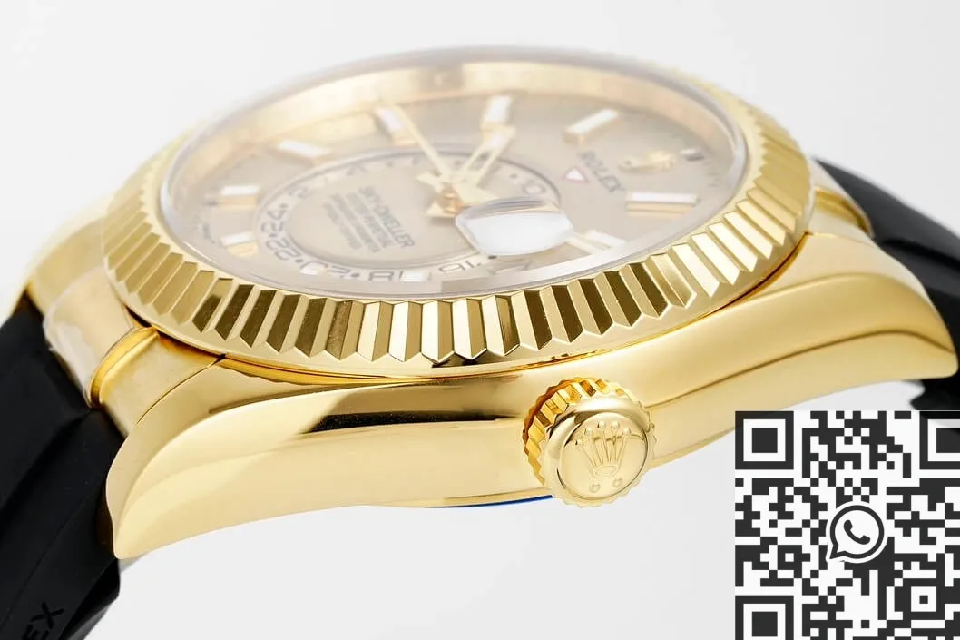 Affordable Rolex Sky Dweller M336238-0001 Gold Watch Case ZF Factory 2302