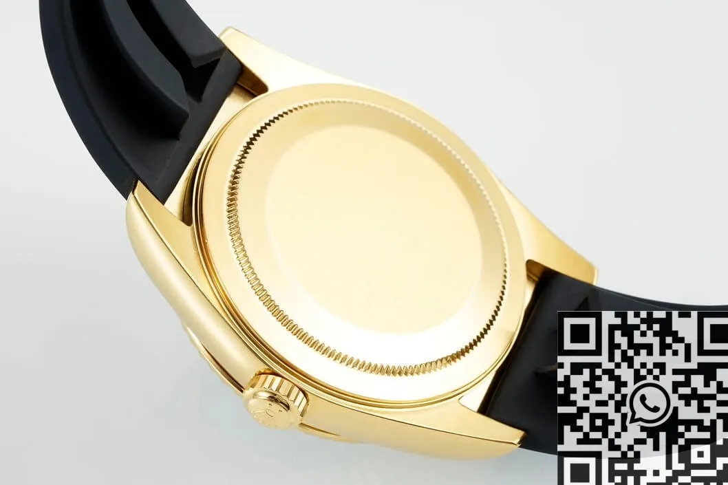 Rolex Sky Dweller M336238-0002 Gold Watch Case Rubber Strap ZF Factory Vibrant 2303