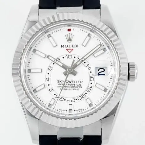 Durable Rolex Sky Dweller M336239-0003 White Dial Watch ZF Factory 2306