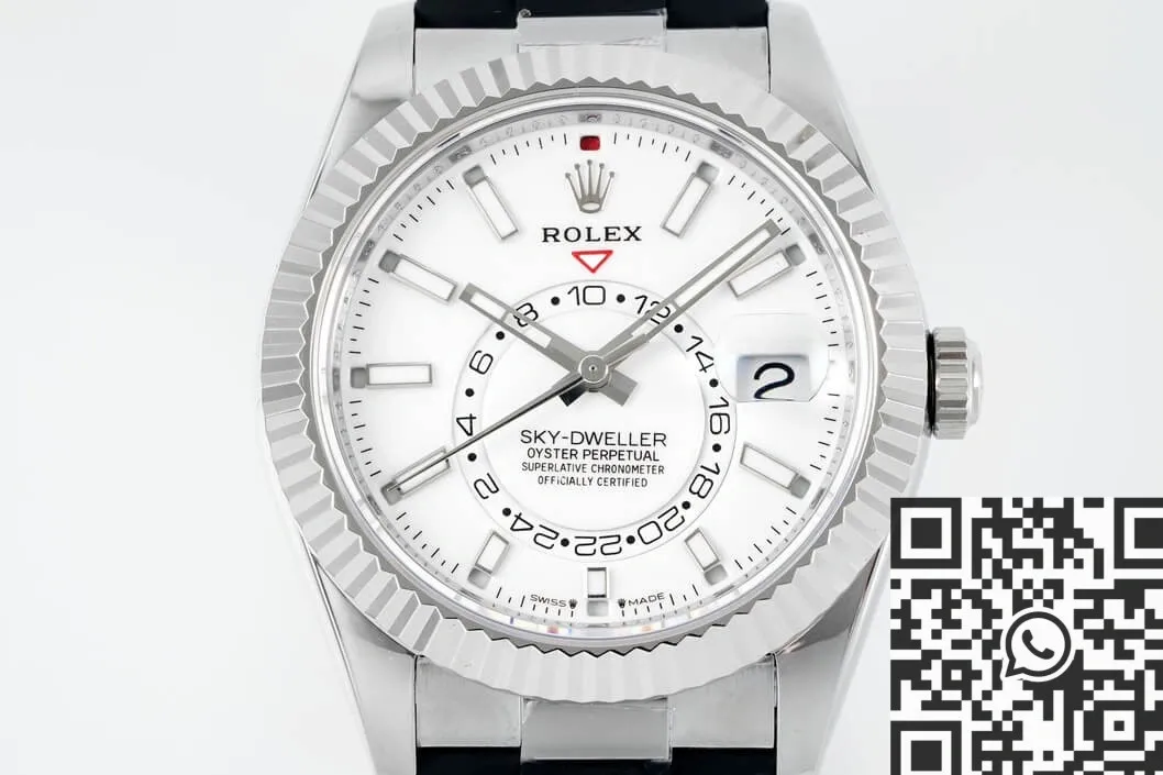 Durable Rolex Sky Dweller M336239-0003 White Dial Watch ZF Factory 2306