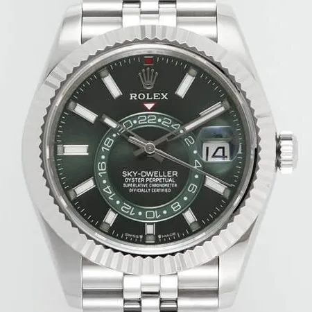 Rolex Sky Dweller M336934-0002 Mint Green Dial Watch ZF Factory Durable 2308