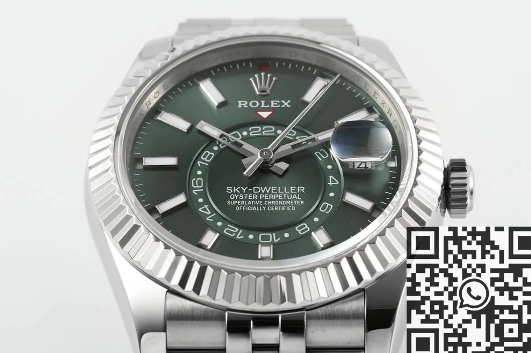Rolex Sky Dweller M336934-0002 Mint Green Dial Watch ZF Factory Durable 2308
