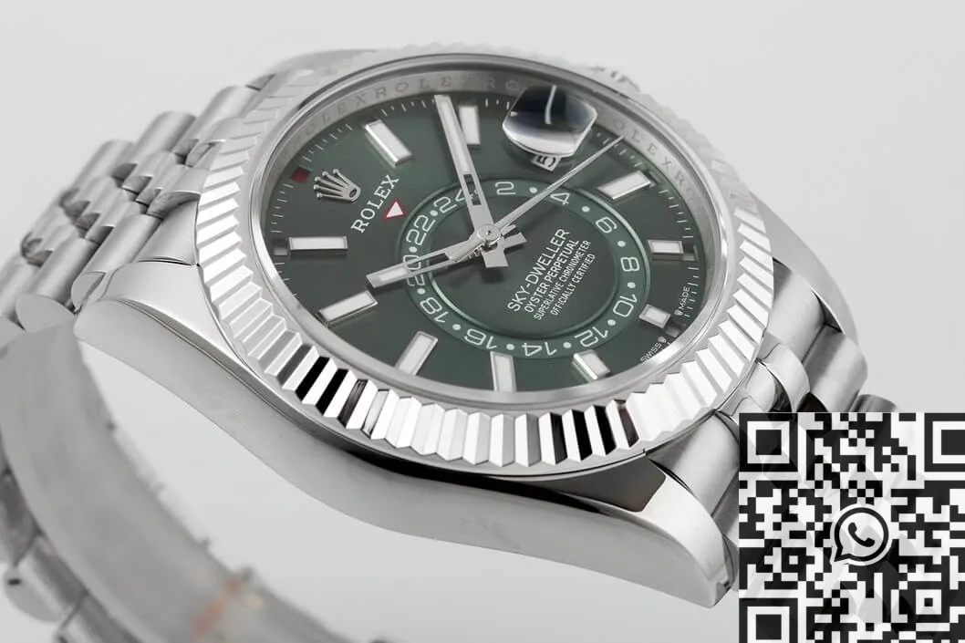 Rolex Sky Dweller M336934-0002 Mint Green Dial Watch ZF Factory Durable 2308