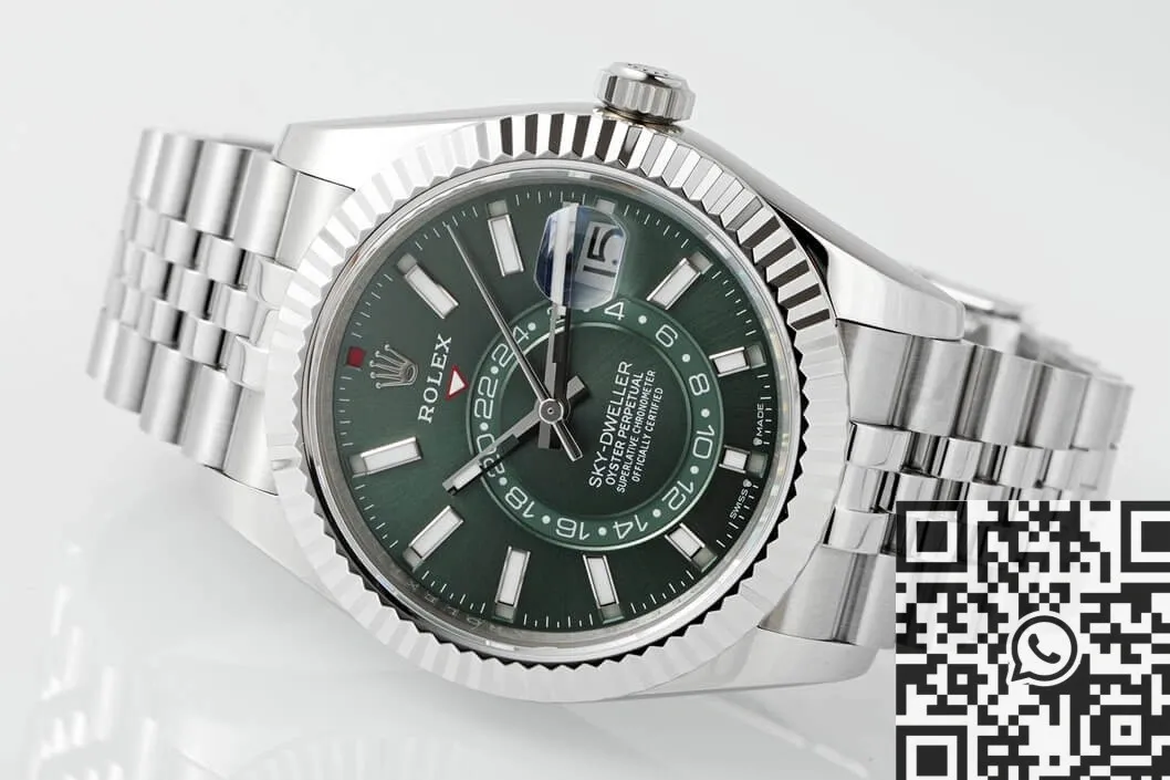 Rolex Sky Dweller M336934-0002 Mint Green Dial Watch ZF Factory Durable 2308