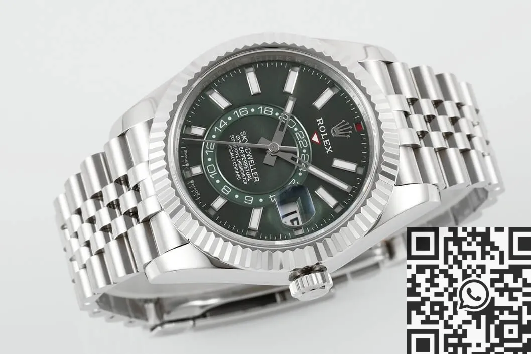 Rolex Sky Dweller M336934-0002 Mint Green Dial Watch ZF Factory Durable 2308
