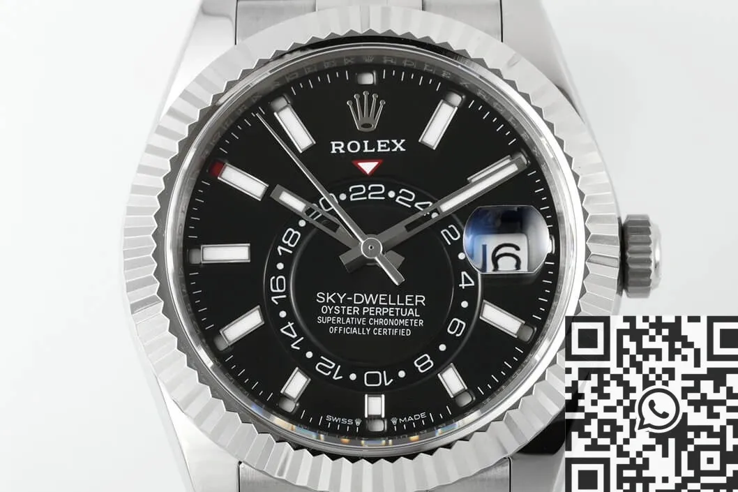 Rolex Sky Dweller M336934-0008  Black Dial Watch ZF Factory Refined 2310