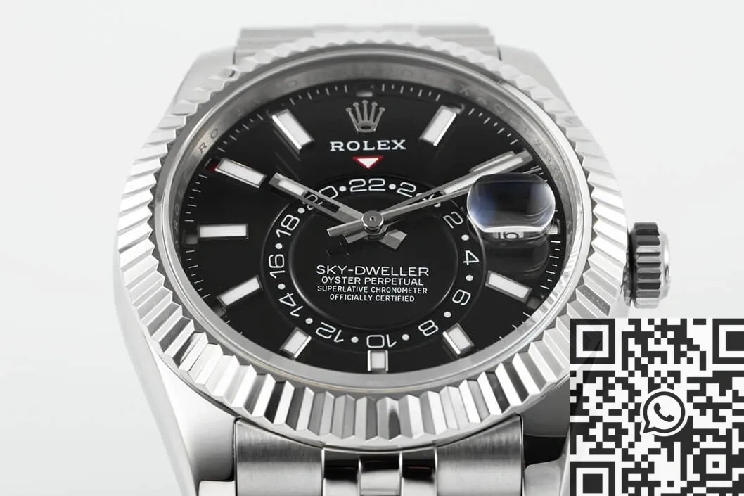 Rolex Sky Dweller M336934-0008  Black Dial Watch ZF Factory Refined 2310