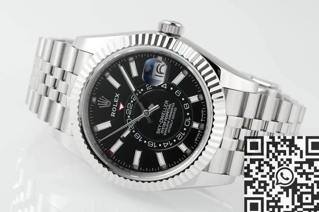 Rolex Sky Dweller M336934-0008  Black Dial Watch ZF Factory Refined 2310