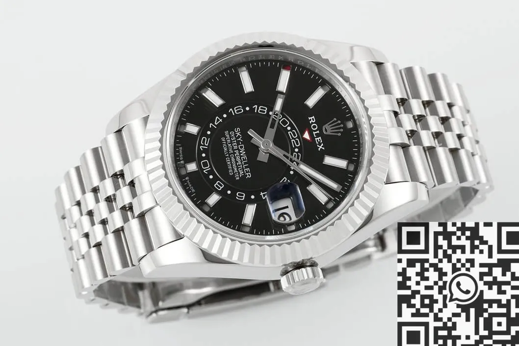 Rolex Sky Dweller M336934-0008  Black Dial Watch ZF Factory Refined 2310