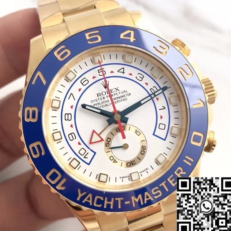 Rolex Yacht Master II 116688-78218 Gold Watch Size 44mm JF Factory SmoothTexture 2870