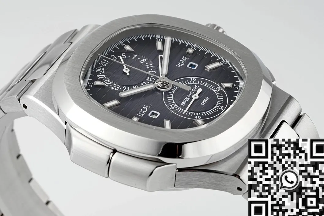 SPP Factory Patek Philippe Nautilus 5990 1A-001 Black Gradient Panda Dial Watch SmoothTexture 857