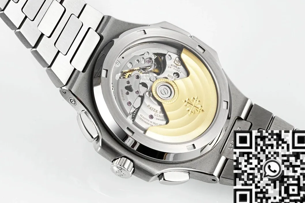 SPP Factory Patek Philippe Nautilus 5990 1A-001 Black Gradient Panda Dial Watch SmoothTexture 857