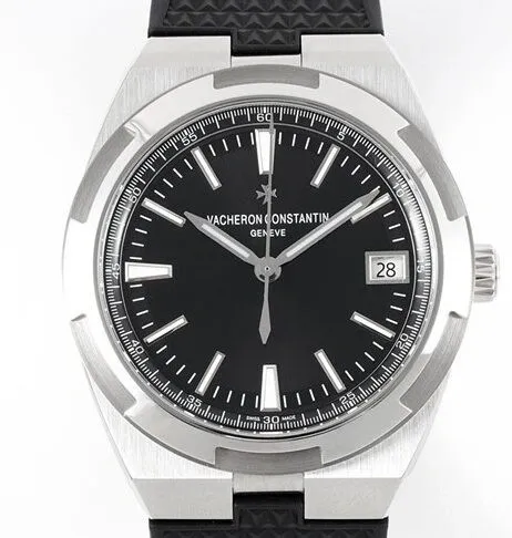 Unisex Vacheron Constantin Overseas 4500V Black Rubber Strap Watch PPF Factory 2667